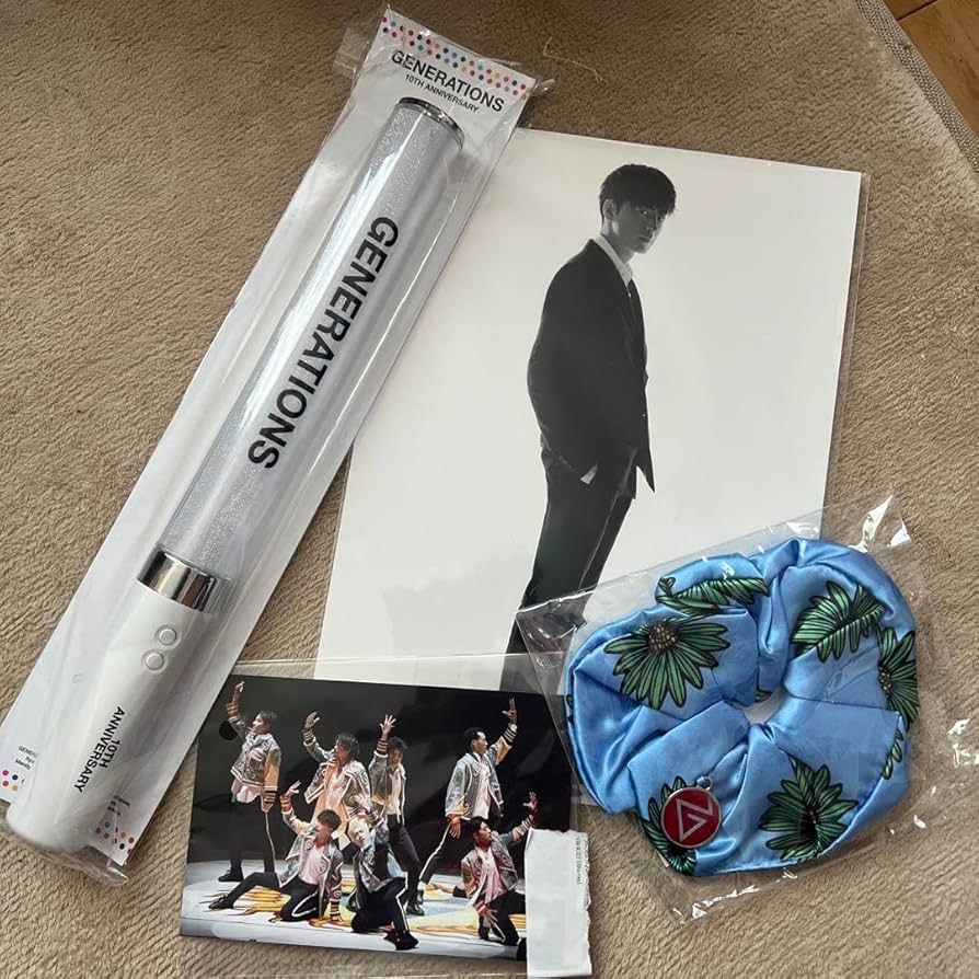 Amazon.co.jp: generations グッズ 4点 セット ペンライト 他